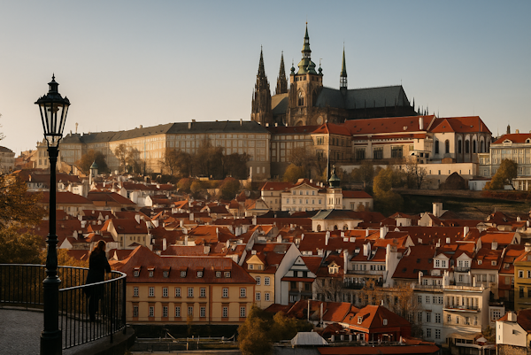 Aussichtspunkt auf die Prager Burg